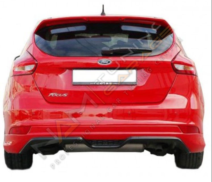 Ford Focus 3 Makyajsız HB Arka Ek Tampon Eki 2011-2014