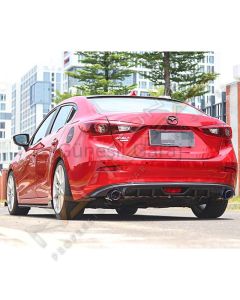 Mazda 3 Difüzör (Plastik) 2014-2019 Çift Çıkış Parlak Siyah