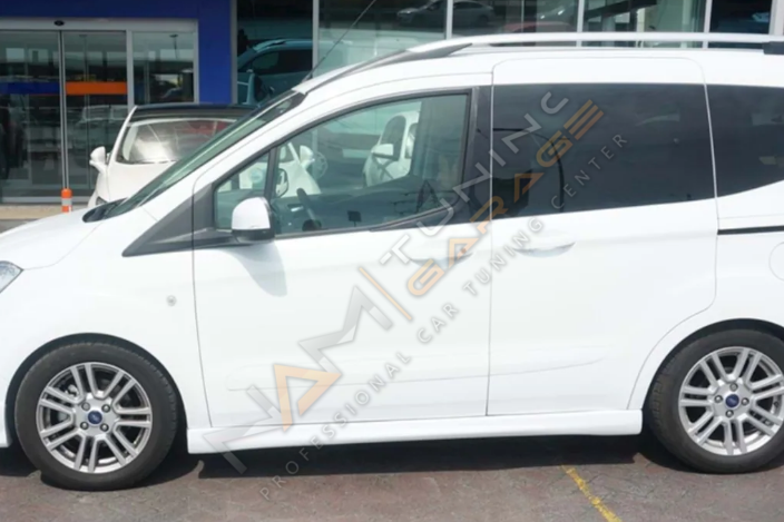 Ford Courier Yan Ek Marşpiyel (Plastik) 2014+