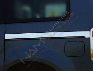 Vw Caddy Krom Sürgülü Kapı Çıtası 2004-2010 Paslanmaz Çelik