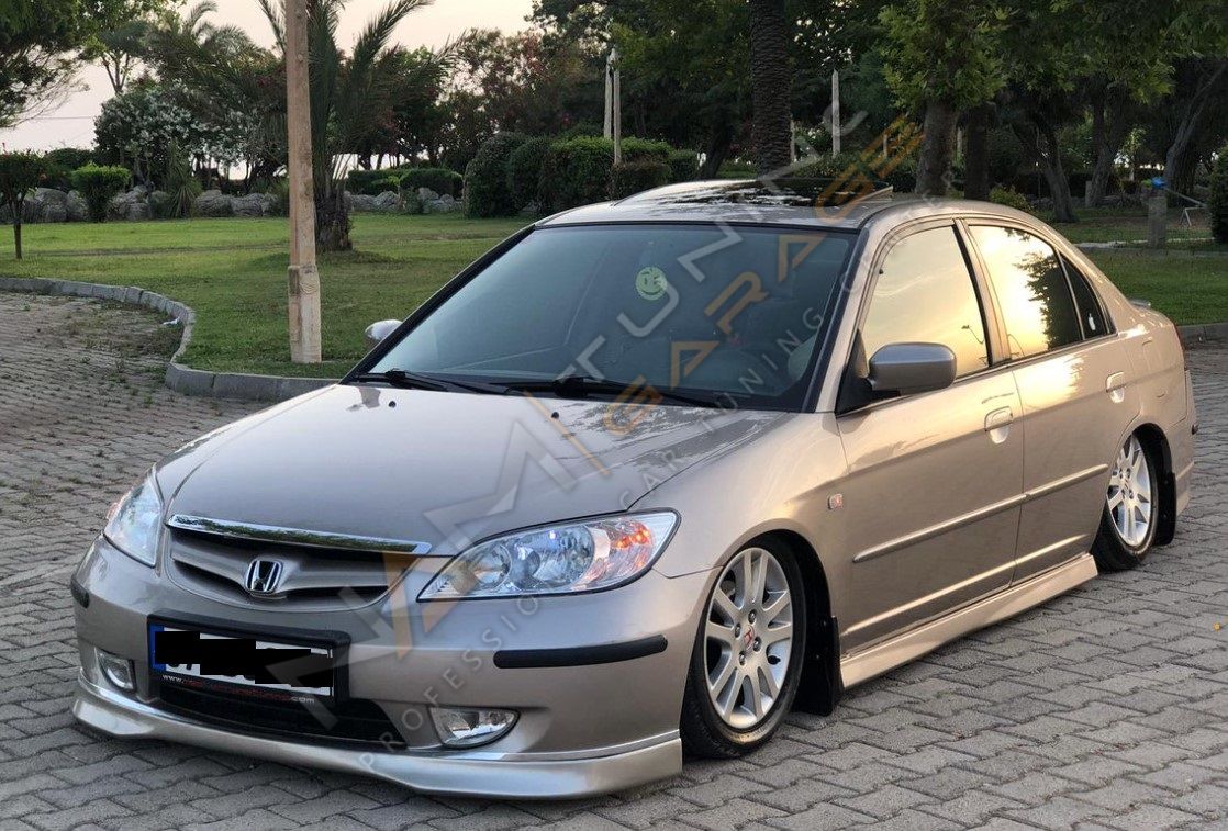 Honda Civic Vtec 2 Yan Ek Marşpiyel (Plastik)