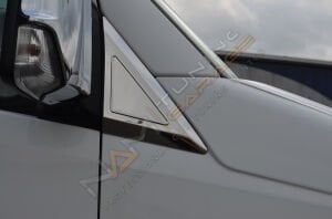 Vw Crafter Krom Kelebek Cam Çıtası 2006-2017 Paslanmaz Çelik
