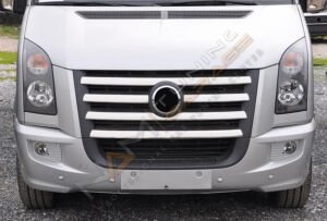 VW Crafter Ön Panjur Kromu 2006-2011 Paslanmaz Çelik