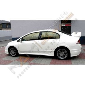 Honda Civic Fd6 Mugen RR Yan Ek Marşpiyel (Plastik) 2006-2011 arası