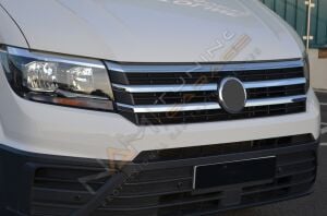 VW Crafter Ön Panjur Kromu 2017+ Paslanmaz Çelik