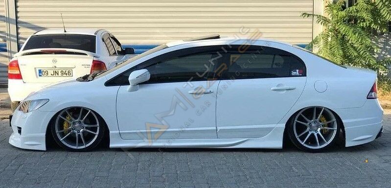 Honda Civic Fd6 Custom Yan Marşpiyel (Plastik) 2006-2011