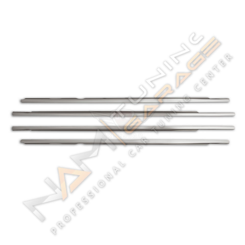 Vw Golf 5 Krom Cam Çıtası 2004-2009 Paslanmaz Çelik