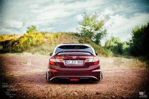 Honda Civic FB7 Modulo Arka Ek (Plastik)