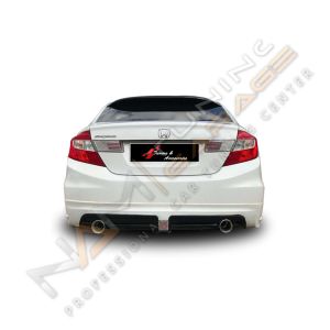 Honda Civic Fb7 RR Difüzör (Plastik) Arka Ek Boyasız Sağ Sol Tekli Çıkış