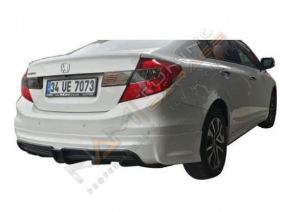 Honda Civic Fb7 RR Difüzör (Plastik) Arka Ek Boyasız Sağ Sol Tekli Çıkış