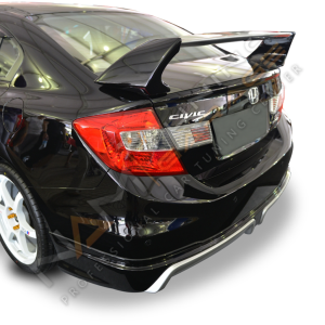Honda Civic Fb7 RR Difüzör (Plastik) Arka Ek Boyasız Sağ Sol Tekli Çıkış