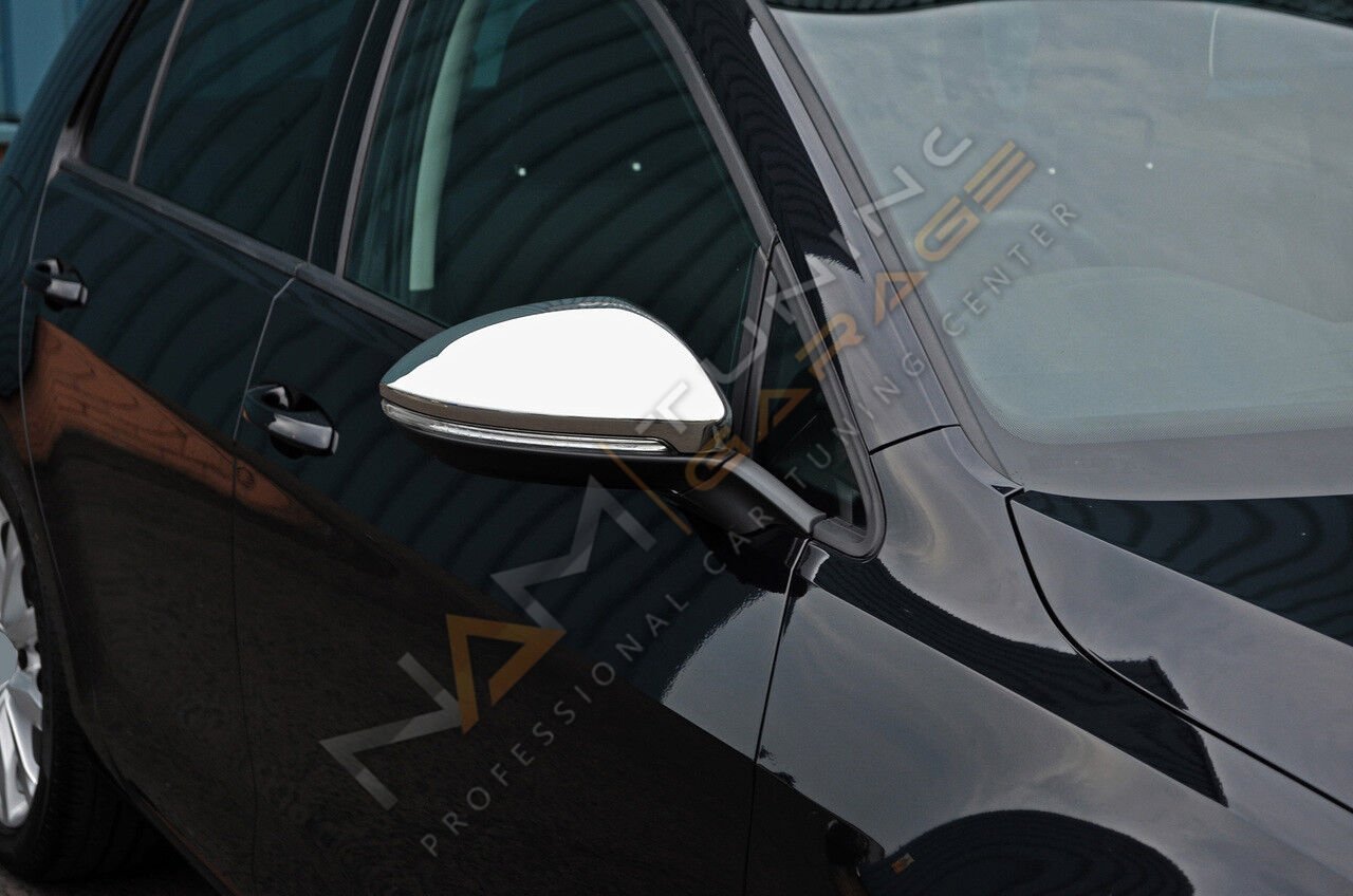 Vw Golf 7 Krom Ayna Kapağı 2013-2020 Paslanmaz Çelik