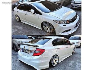 Honda Civic FB7 Custom Yan Marşpiyel (Plastik) 2012-2016 arası