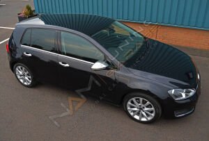 Vw Golf 7 Krom Cam Alt Çıtası 2013- Paslanmaz Çelik