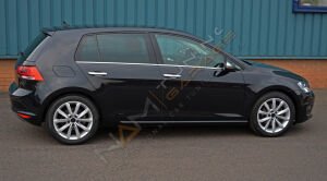 Vw Golf 7 Krom Cam Alt Çıtası 2013- Paslanmaz Çelik