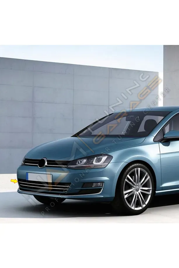 Vw Golf 7 Krom Ön Tampon Çıtası 2013-2020 Paslanmaz Çelik