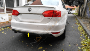 VW Jetta Krom Arka Tampon Çıtası 2011-2015