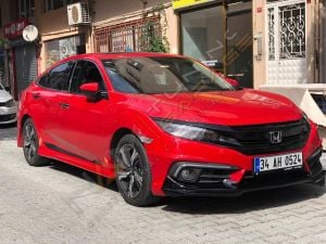 Honda Civic FC5 Turbo Yan Marşpiyel (Plastik) 2016-2021 arası