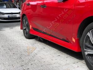 Honda Civic FC5 Turbo Yan Marşpiyel (Plastik) 2016-2021 arası