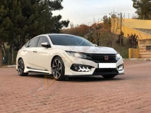 Honda Civic FC5 Mugen Yan Marşpiyel (Plastik) 2016-2021