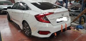 Honda Civic Fc5 Mugen Arka Ek (Plastik)