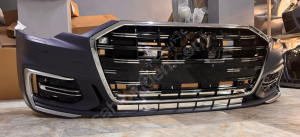 Audi A6 2021+ S6 Ön Tampon Panjur Seti