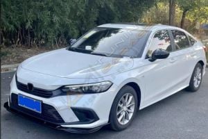 HONDA CIVIC FE1 2022 IÇIN UYUMLU PIANO BLACK ÖN LIP (PARLAK SIYAH-3 PARÇA)