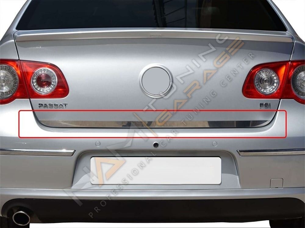 VW Passat B6 Krom Bagaj Alt Çıta 2005-2011 Paslanmaz Çelik