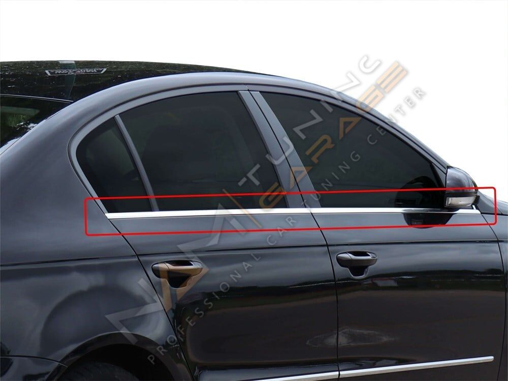 Vw Passat B6 Krom Cam Çıtası 2005-2010 Paslanmaz Çelik