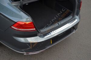 Vw Passat B8 Krom Arka Tampon Üstü Koruma 2015-2019 Tampon Eşiği