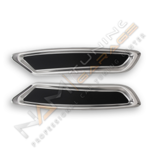 Vw Passat B8 Egsoz Kromu Difüzör 2015-2019 Paslanmaz Çelik