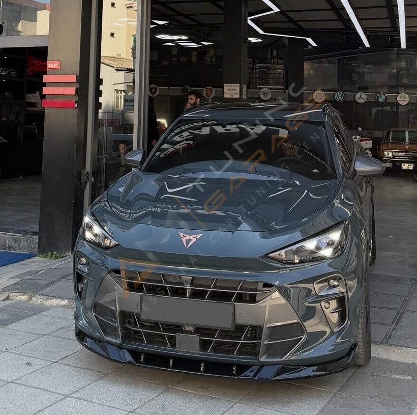 Cupra Terramar Body Kit Ön Yan Arka Spoyler Arka Flap Parlak Siyah 2024+ 7 parça