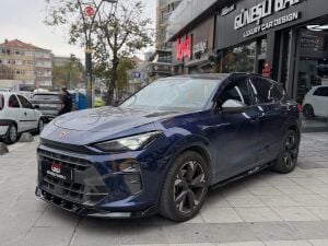 Cupra Terramar Body Kit Ön Yan Arka Spoyler Arka Flap Parlak Siyah 2024+ 7 parça