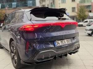 Cupra Terramar Body Kit Ön Yan Arka Spoyler Arka Flap Parlak Siyah 2024+ 7 parça
