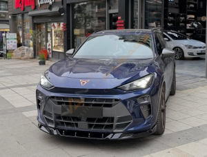 Cupra Terramar Body Kit Ön Yan Arka Spoyler Arka Flap Parlak Siyah 2024+ 7 parça