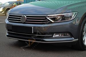 Vw Passat B8 Krom Ön Tampon Alt Çıta 2015-2019 Paslanmaz Çelik