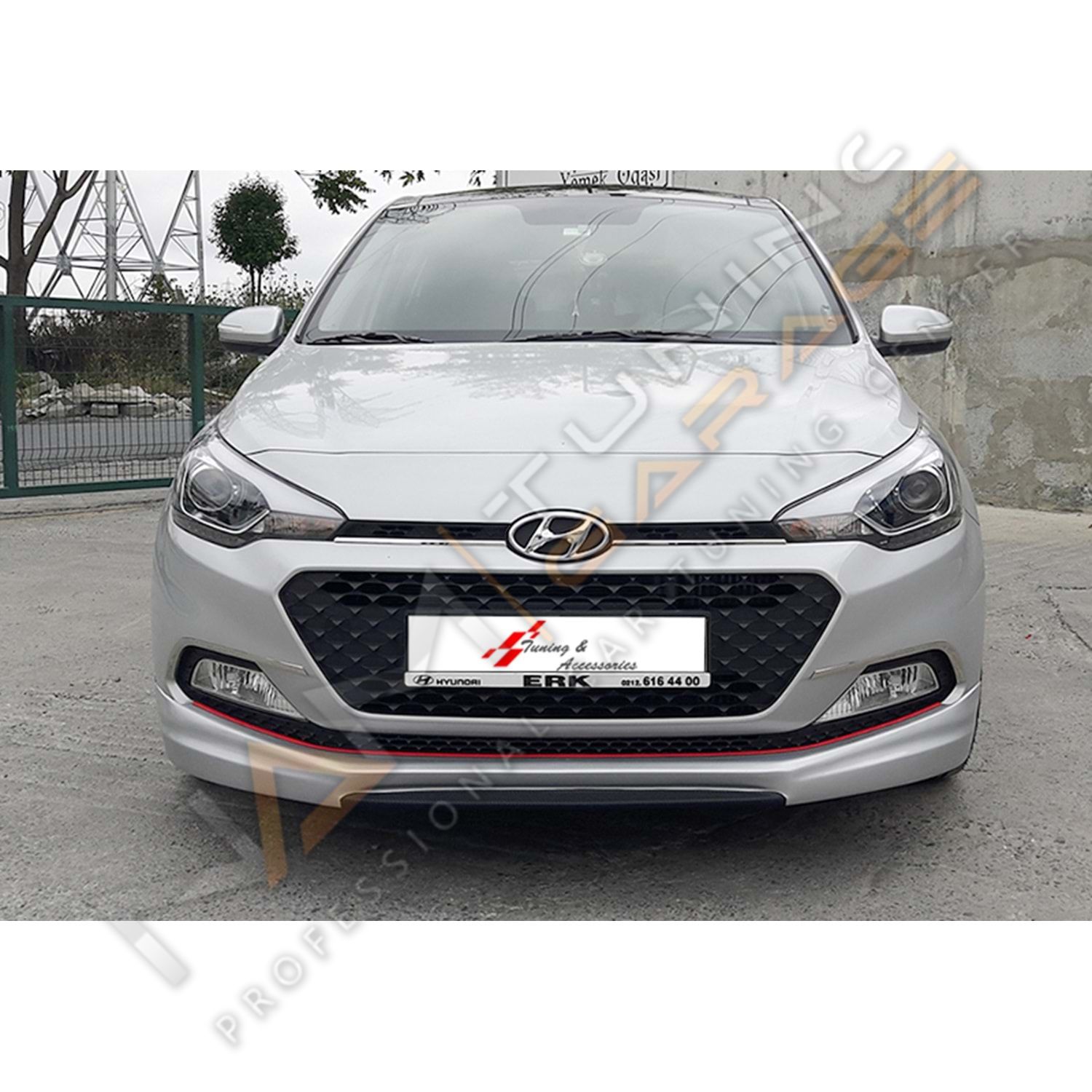 Hyundai i20 Ön Ek (Plastik) AST Dizayn 2014-2018