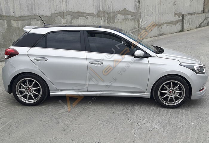 Hyundai i20 Yan Ek Marşpiyel (Plastik) 2014-2018 Sport Model