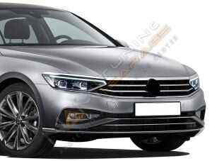 Vw Passat B8,5 Krom Ön Tampon Alt Çıtası 2019+