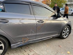 Hyundai i20 Custom Yan Ek Marşpiyel (Plastik) 2014-2018