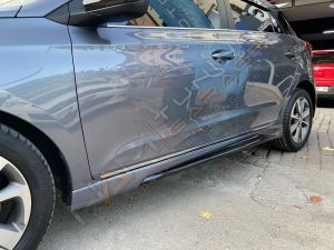 Hyundai i20 Custom Yan Ek Marşpiyel (Plastik) 2014-2018