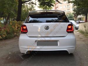 Vw Polo Krom Bagaj Alt Çıtası 2009-2017 Paslanmaz Çelik