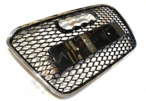 AUDİ A6 PANJUR RS6 KROM/NIKELAJ CERCEVE 2012-2015