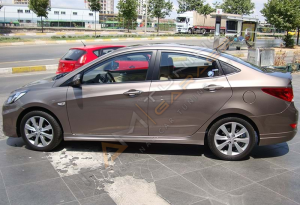 Hyundai Accent Blue Yan Marşpiyel (Plastik) 2011-2019