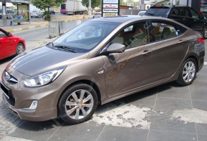 Hyundai Accent Blue Yan Marşpiyel (Plastik) 2011-2019