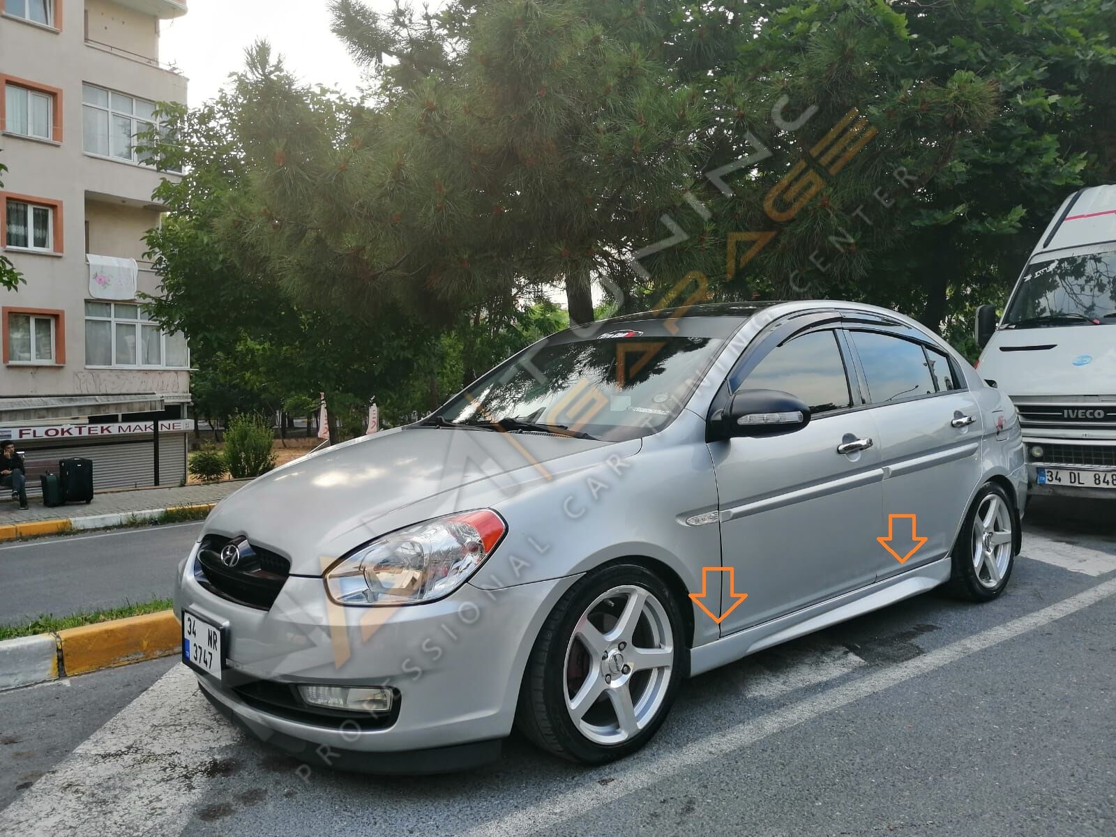 Hyundai Accent Era Yan Marşpiyel (Plastik)