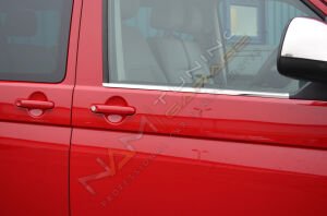 Vw T5 Transporter Krom Cam Çıtası 2003-2015 Paslanmaz Çelik