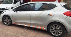 Kia Ceed Yan Ek Marşpiyel (Plastik) 2012-2015