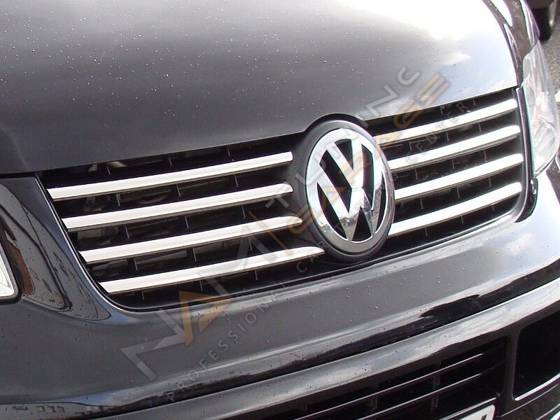 Vw T5 Transporter Ön Panjur Kromu 2003-2010 Paslanmaz Çelik