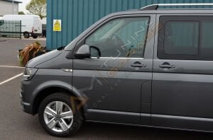 VW T6 Transporter Krom Cam Çıtası 2015- Paslanmaz Çelik